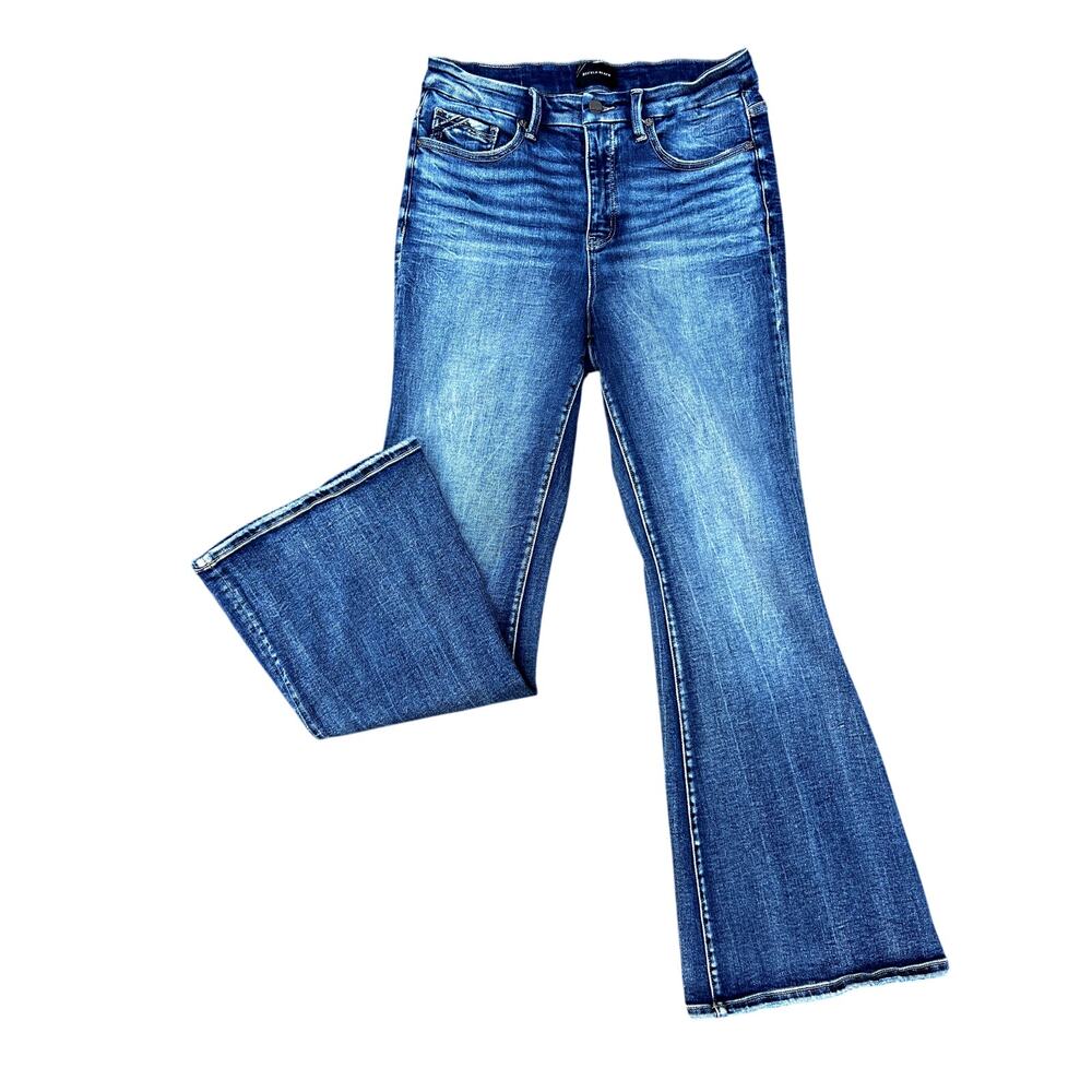 Buckle high rise flare jeans size 29x31.5